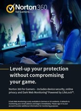 Norton 360 per Gamers Antivirus 2023 3 dispositivo - 1 anno di abbonamento