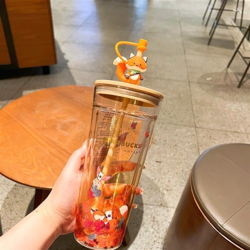 Tazza starbucks autunno volpe - tazza,