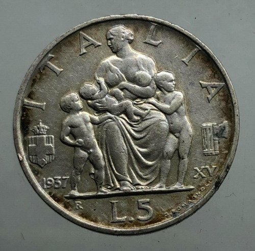 Lire famiglia 1937 vittorio - lire,