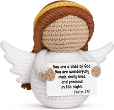Crochet Angel with Psalm 139