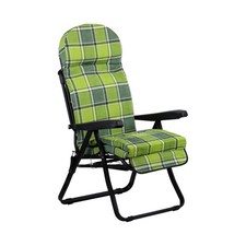 Poltrona Sedia Sdraio SOFIA con Poggiapiedi estraibile MADE IN ITALY