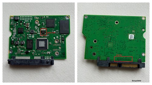 Scheda logica pcb seagate - logica,