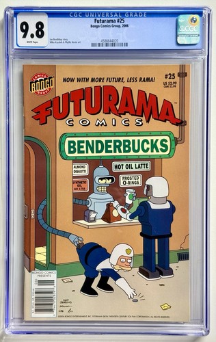 Futurama cgc 8 - cgc, 9.8