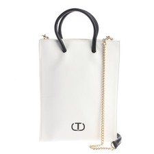 Borsa a mano Twin Set bianca