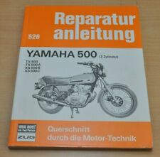 YAMAHA TX 500 A XS 500 B C 2  2-Zylinder Motor Bremsen Reparaturanleitung B526 