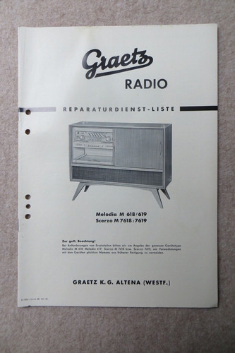 Graetz radio melodia - melodia, cassa