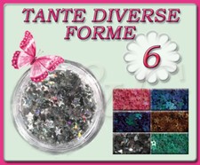 6 BARATTOLI PAILLETTES