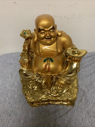Vintage gold gilded laughing - vintage,
