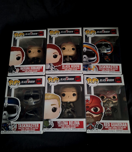 Funko pop marvel black - marvel, widow