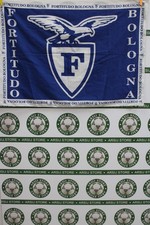 Bandiera flag Basket FORTITUDO BOLOGNA bufanda Schal écharpe