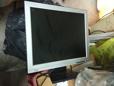 Video Monitor Vga Tv Computer AOC Eyes Value Lcd Tft 17" Grigio Nero