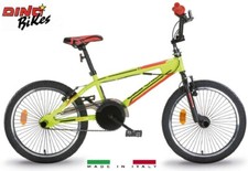 bici 20 bmx freestyle giallo