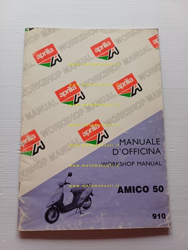 Aprilia amico manuale - amico, 50