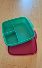 Tupperware lunchbox tre - lunchbox, to