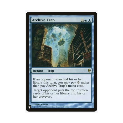 Wotc mtg the list - wotc, trappola