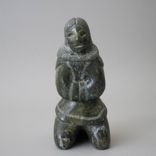 Rara statuina scultura pietra