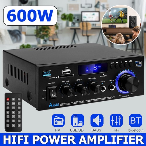 Amplificatore bluetooth 600w - amplificatore,