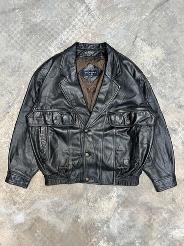 Giacca pelle bomber - giacca, di