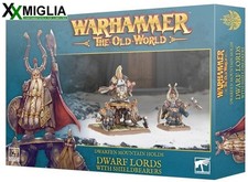 Warhammer The Old World - Dwarfen Mountain Holds - Dwarf Lords with Shield 10-11
