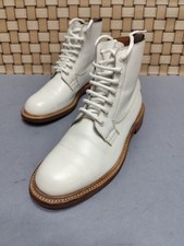 TRICKER'S CAMILLA BOOTS STIVALETTO DONNA IN PELLE BIANCA - UK 5.5 FIT 4