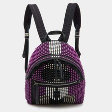 Zaino Fendi BlackPurple Nylon