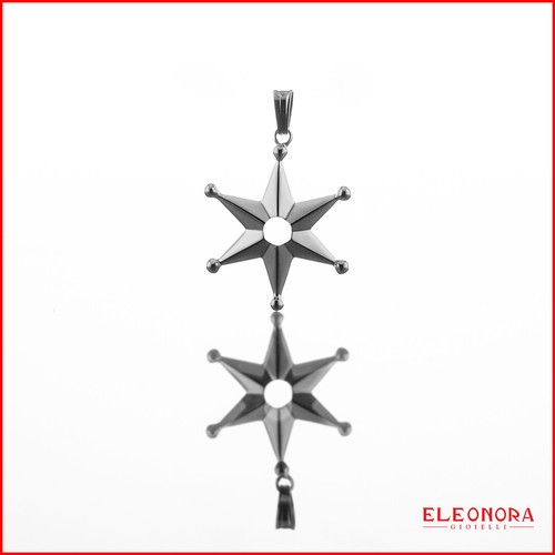 Ciondolo stella argento 925 - ciondolo,