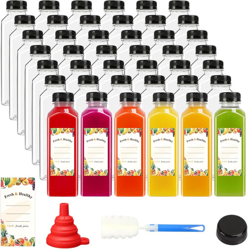 Bottiglie succo plastica - bottiglie, di