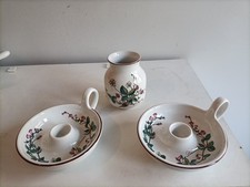 VILLEROY & BOCH BOTANICA N.2 BUGIE PORTACANDELE E UN VASETTO 