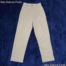 CHANEL BOUTIQUE 11186331 Pantalone Casual Marca COCO Cotone Beige Taglia S