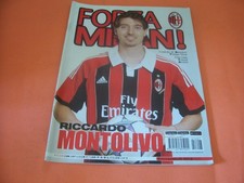 RIVISTA FORZA MILAN N.7 DEL 7/2012 CON RICCARDO MONTOLIVO + POSTER  OTTIMO STATO