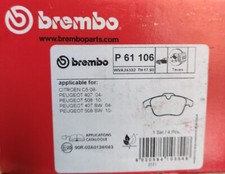 Pastiglie Freno Brembo P61106