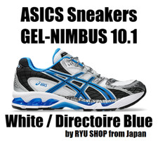 ASICS Sneakers Sportive GEL-NIMBUS 10.1 1203A543.101 Bianco/Blu Direttorio