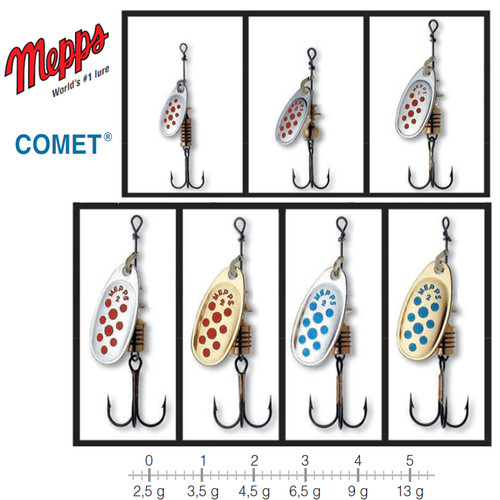 Mepps comet spinners - mepps,