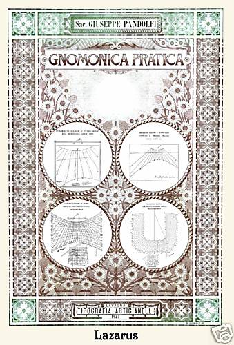 Gnomonica pratica pandolfi - gnomonica,