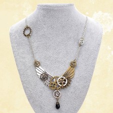  Vintage Angel Wings Pendente