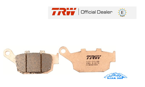 Pastiglie freno posteriore trw - freno,