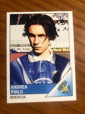 1995 PIRLO BRESCIA ROOKIE STICKERS AUTOPRODOTTO COME PANINI LEGGI DENTRO 