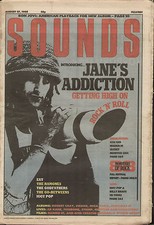 SOUNDS AUG 27 88 PRINCE BON JOVI GO BETWEENS LEE ROTH METALLICA RAMONES IGGY POP