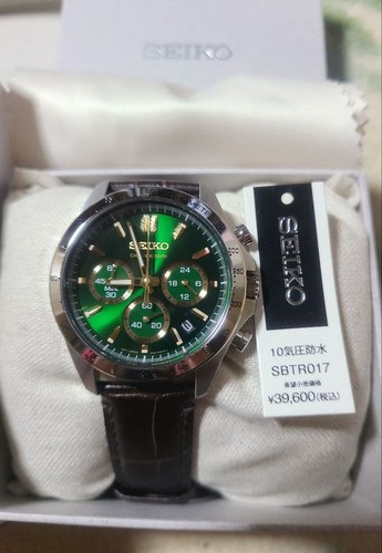 Seiko sbtr017 green watch - seiko,