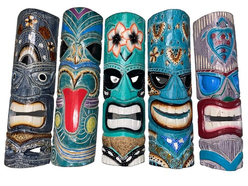 Set maschera tiki - maschera,