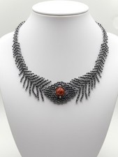 Collana nera Elegante Sexy Con