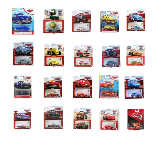 Auto cars personaggi asst - cars,