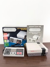 Nintendo NES CLASSIC MINI con Controller COMPLETA di Scatola e Cavi + 30 Giochi