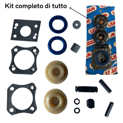 Kit completo ricambi lisam - kit,