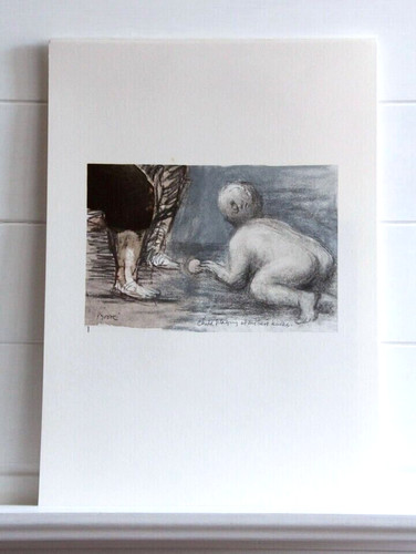 Henry moore litografia 1982 - henry,