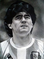 Maradona FINE ART disegno