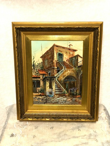 Bellissimo dipinto olio - , su