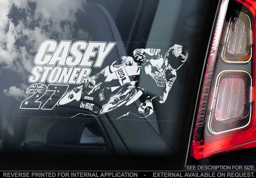 Casey stoner adesivo - casey,