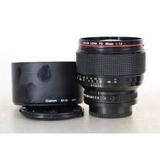 Teleobiettivo Canon FD 1,2/85