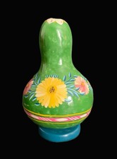 Zucca naturale dipinto a mano